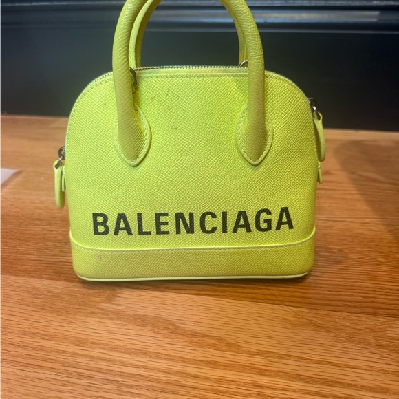 Balenciaga Handbags - Balenciaga Neon Yellow Women's Bag
